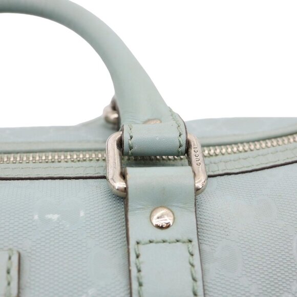 Gucci Joy Medium GG Imprime Boston Bag Light Blue 193603 - Picture 10 of 13